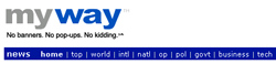One of the top search engines with 24/7 news available from the home page.