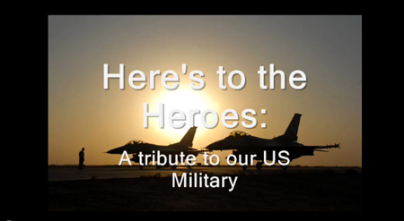 Armed Forces Weekend - Video dedicated to all the men and women who have fought and continue to fight for our freedoms.  