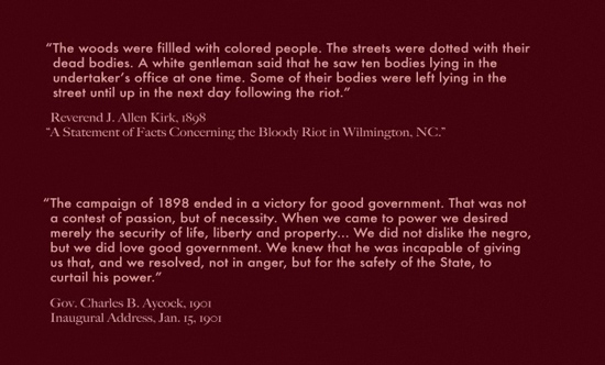 While Charles Aycock advanced education in North Carolina, his motivation was still guide by his obvious White Supremacist ideology. 