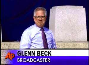 Beck delivers as media whines at his success in reaching out to the people.  