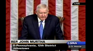 Rep. Jack Murtha presides, ignores reality to push through his preferences without a vote.  