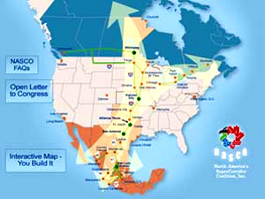 The proposed highway from Mexico to Canada, the first stop reported to be in Kansas City with Mexican Custom agents.