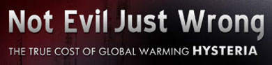 "The idea that CO2 causes climate change or causes global warming - let's keep it clear - is not settled," says McElhinney. "The idea of dramatically altering the way we live would be a mistake until more information has been gathered." Both believe that there is no panic, and that the world has 300 years (until coal is exhausted) to come up with alternative sources of energy.  