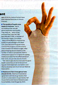 "I wonder how many older Americans remember Harry Belafonte being given the AARP 2006 Man of the Year Award on the AARP’s membership dime, a man who had said our America’s Homeland Security was run by Hitler-like SS Storm Troopers. I bet he wouldn’t say that about Obama’s Homeland Security today, one that had a document leaked that was sent to law enforcement, which referred to conservatives and vets returning from war as potential terrorists."