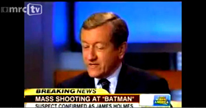 Brian Ross of ABC immediately goes after the Tea Party that a member might be the killer from the Batman movie theatre.  
