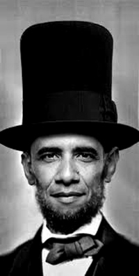 Barack H. Lincoln . .  . the Republicans? 