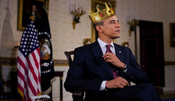 The Progressive Media's King Of America, protecting his throne at all cost.  - Webmaster 
