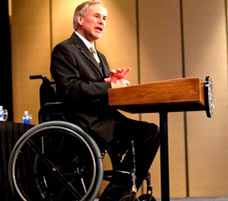 From the same network that routinely sings odes to State Sen. Wendy Davis, Abbott’s opponent, it’s no surprise, even though the article discusses Abbott's "spine of steel." - TruthRevolt  