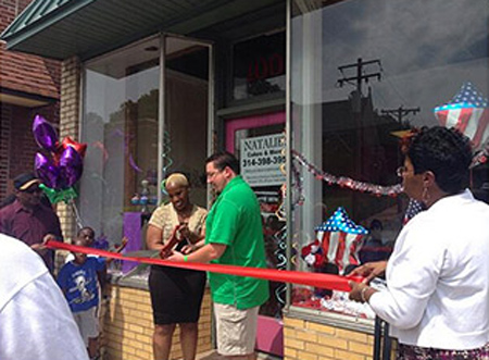 "Windows were smashed at dozens of businesses in the Ferguson area as looters ran amok, targeting small businesses like C and C Smoke Shop and Beauty World, and also outposts of corporate businesses like FedEx (FDX)and McDonald's (MCD), and also a U.S. Post Office.