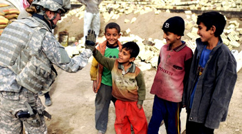 "Bacha bazi, translated literally as "boy play," is considered the norm among Afghan police officers in the region. The practice has even been brazenly carried out on military bases. These "allies," Afghani militia men organized to fight the Taliban, are armed and set in charge as commanders in villages and remain unfettered in their pursuits. But because bacha bazi is a cultural staple, Marines and other American soldiers "have been instructed not to intervene," according to the NYT." - TruthRevolt