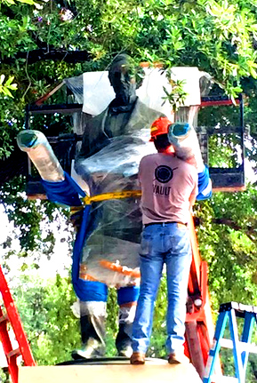 "A statue of Jefferson Davis has been removed from its place on the campus of the University of Texas at Austin after a failed appeal by a Confederate heritage group." - The Blaze