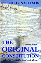 "Knowledge is power. This book is full of information that even many experts don't know. From it, you will learn: The Constitution’s hidden meanings. Many of its words and phrases meant something different in the 18th century than they do today. How the founders wanted the Constitution interpreted. Is it really a “living” document? (The answers may surprise you!) How the original Constitution protected your rights. What a privilege is, and how it is different from a right. How the framers were ahead of their time in respecting women and minorities. Third Edition." - Amazon