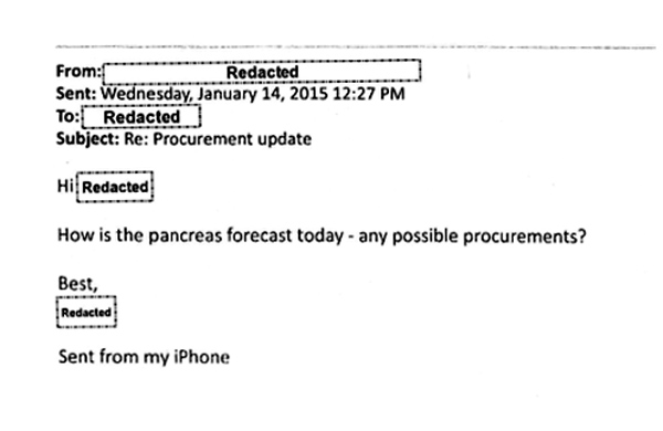 "Another document shows a list of bonus payments that StemExpress employees received for 'specimens.' The list shows bonuses of up to $75 per specimen for hearts, brains and lungs and up to $35 for kidneys, tongues and ears." - LifeNews