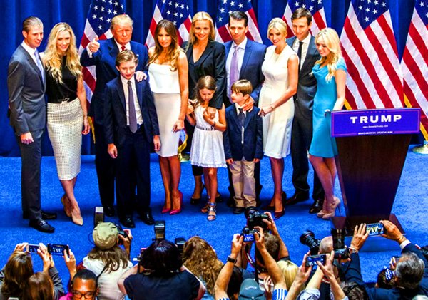 Donald Trump Production’s will present the 2016 Republican Presidential Show featuring family and celeibitries . . . not politicians. - ETF News 