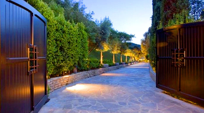"Property records don’t yet reflect a transfer of ownership but word on the celebrity real estate street is that bubble-gum pop music supernova Katy Perry has agreed to pay just shy of $19 million in an off-market deal for a secluded residence in a famously celeb-packed enclave in the upper Coldwater Canyon area of Beverly Hills. Almost entirely surrounded by undeveloped land, the 1.16-acre property is owned by C-Note Records owner Cody Leibel, scion of a substantial Canadian home building fortune, who acquired it in October 2007 for $9.205 million." - Variety 