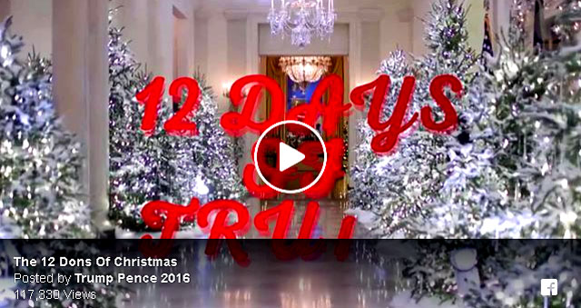 Click here to watch a 2017 version of the Twelve Days Of Christmas. - Webmaster