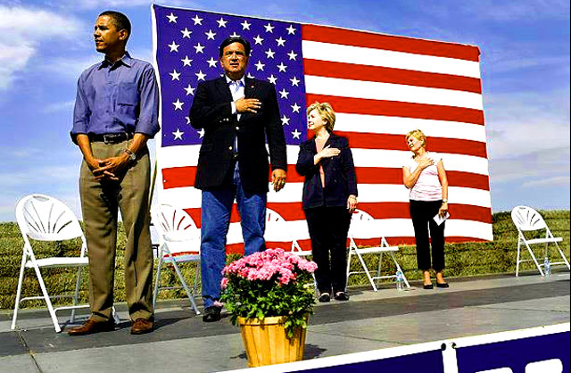 At a Democrat fundraiser in Iowa in 2007, Obama wants you to know he approved this message. - Webmaster 