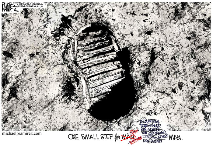 From the wonderful world of the politically incorrect cartoons of Michael Ramirez. - Webmaster 