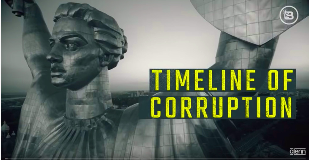 Glenn Beck gives you the timeline of corruption for what happened in the Ukraine. - Webmaster