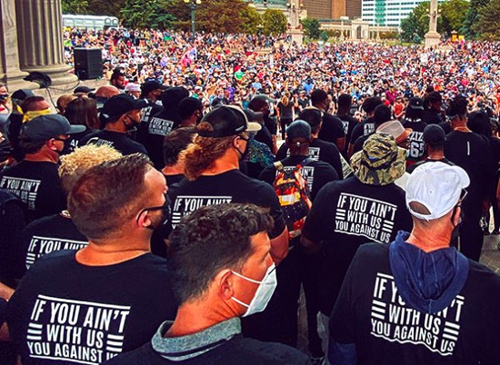 "The idiocy and the lunacy surrounding the race riots fomented by ANTIFA and Black Lives Matter is reaching new heights, and are themselves the very definition of what racism is. ANTIFA says they are 'against fascism' and to prove it they will riot in packs and beat whoever opposes them with bricks and bats. That is fascism. In much the same fashion, Black Lives Matter say they are “against racism’ and will force you to bow down to them if you are white. That’s racism. Now this virus has infected the NFL, as we see today with the Denver Broncos." - NTEB
