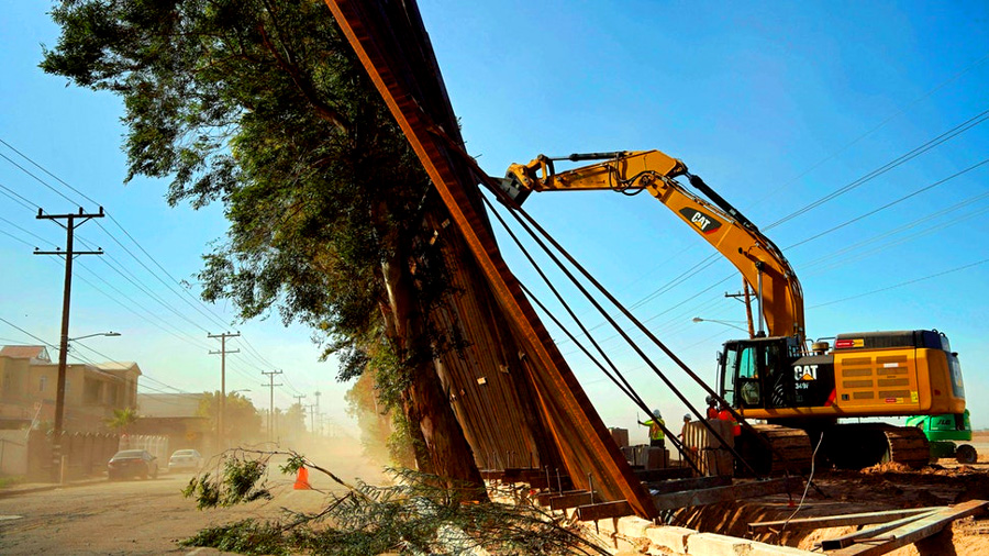 "Media Claims That Wind Made Border Wall Fall Over. There’s More To The Story."  - Daily Wire 