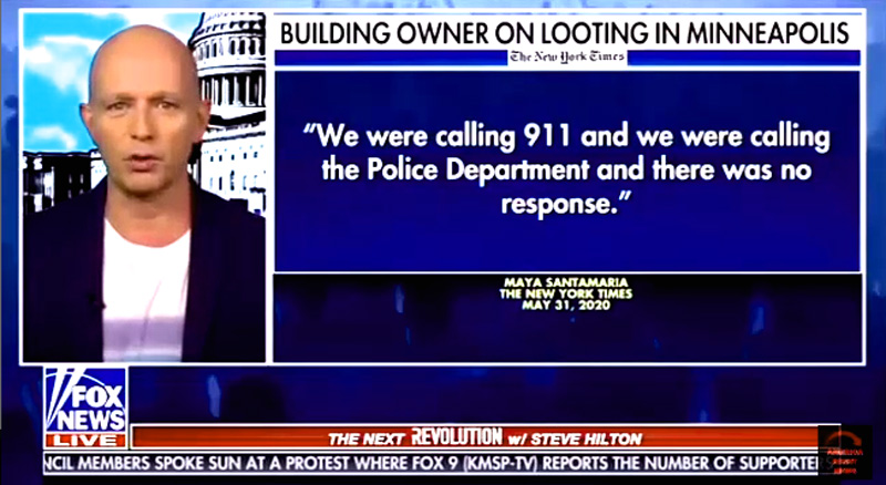 Steve Hilton reveals i was the leadership in the cities that are responsbile for police conduct, some Democrat leaders in for decades. 