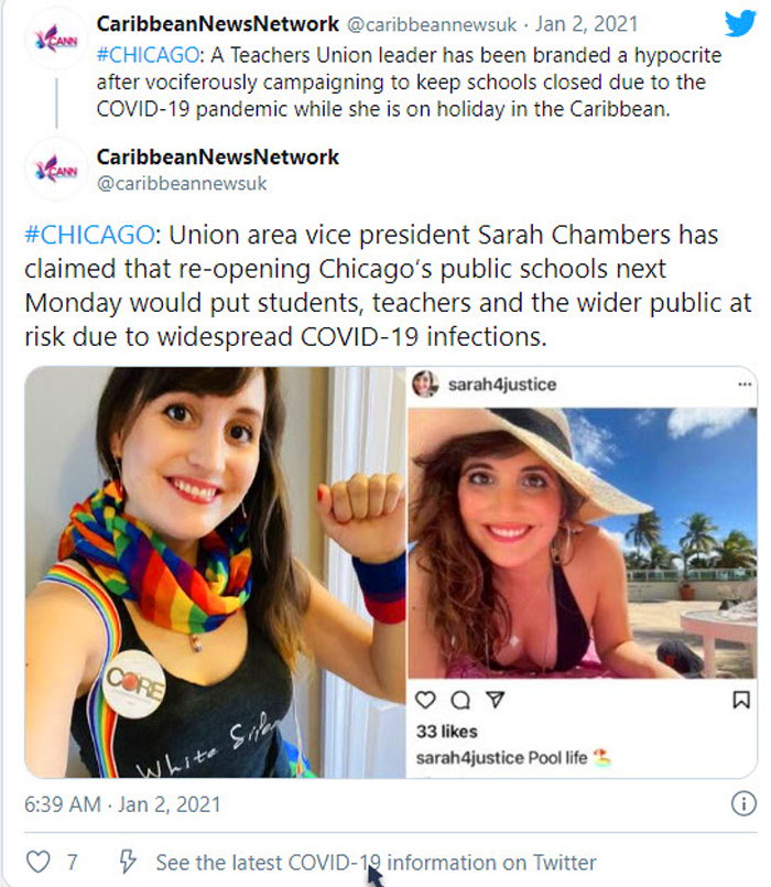 "In August, the Chicago Teachers Union struck a nerve with a since-deleted tweet that said the organization was "completely in support" of the construction of a mock guillotine outside of Amazon CEO Jeff Bezos' home. Coincidentally, the Chicago Teachers Union owns tens of millions in Amazon stock." - The Blaze 