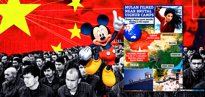 "In the latest example of corporate complicity through silence, the Walt Disney Co. has refused to comment on a recent report that China is overseeing the systematic rape of ethnic minority women in the western Xinjiang region. The BBC News reported earlier this month that women in China’s concentration camps for Uyghurs have been repeatedly raped, sexually abused, and tortured." - NTEB 