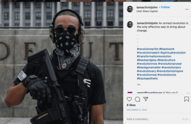 "Far-Left Antifa/BLM activist John Sullivan has been identified as one of the people who allegedly was part of the siege of the Capitol building yesterday—you know, one of the'violent Trump supporters' we’ve been hearing so much about in the news." - NewsWars 