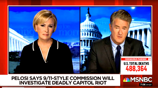 Comcast's MSNBC allows Morning Joe host to say businesses burned down in summer of 2020 were only small taco stands. - Webmaster 