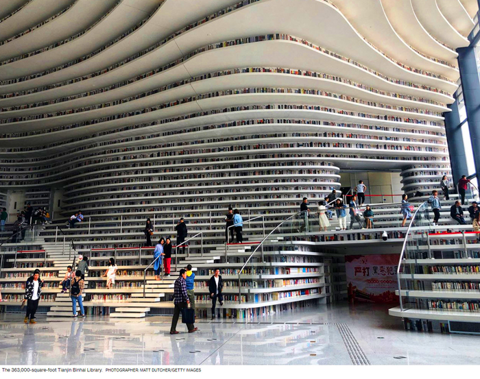 Take a tour of this stunning library, leadership doing something right as President Biden stumbles around looking for his mask. 