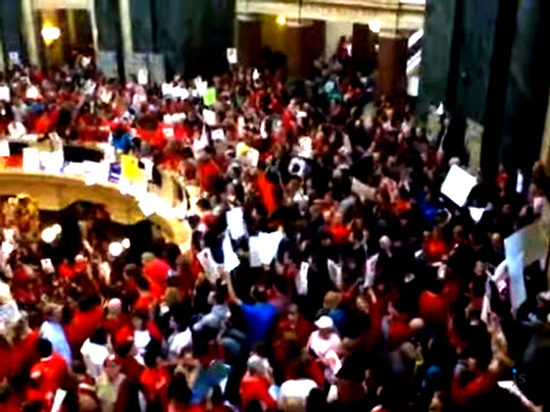 Violence is find but needs Democrat leadership to sign off as okay. - Webmaster