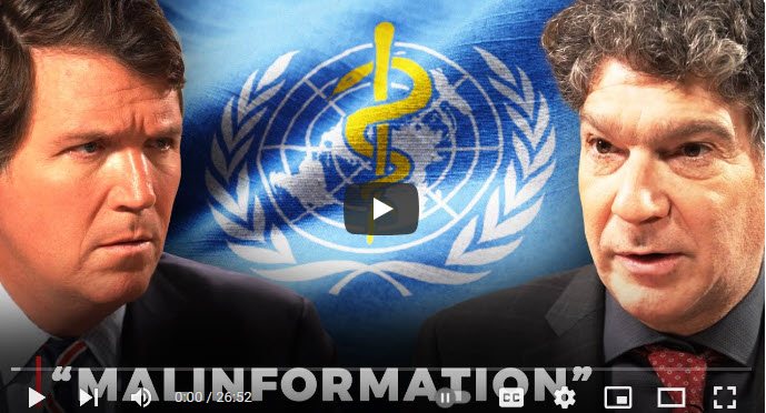 Is the lesson of the Covid disaster that we should give its architects more power? Bret Weinstein on the WHO’s plans for you. - TCN