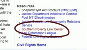 Stunning! - This video describes how official FBI website recommends an organization that praises unrepentant terror bomber Bill Ayers— who was once on the FBI's Ten Most Wanted List. The FBI links as a "resource" to the left-wing Southern Poverty Law Center.  