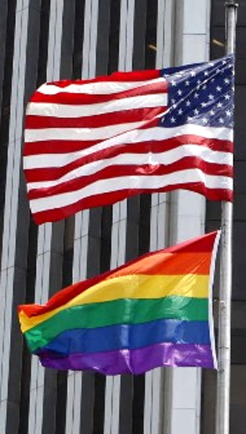 Bank spokesman Jim Strader is reported to have used the "O" word,  saying flying the flag coincides with Barack Obama's "proclamation" that June is the "Lesbian, Gay, Bisexual, and Transgender Pride Month.  What a guy they chose to run the Fed's bank, manage social issues rather than taxpayer money! 