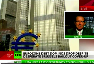 'Germany will bail out every Euro country before collapsing.'   