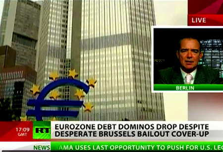 'Germany will bail out every Euro country before collapsing.'   