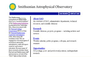 Click here to go to the Smithsonian Observatory.
