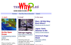 Click here to go the Why? Files.