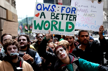 Lenin's Useful Idiots dressed up in 2011 with no place to go in their lives but the ground floor.