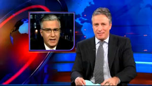 Jon Stewart Calls Out Keith Olbermann's Name-Calling. Olbermann Responds.  