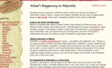 Click here learn of the current monthly events in Asheville, NC.