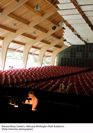 Located in the Blue Ridge Mountains of western North Carolina, the Brevard Music Center (BMC) has been providing young musicians with the opportunity to develop their talents for sixty-eight years.  