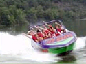 Our 12-passenger Jet Boats take all ages for an exhilarating and scenic ride on beautiful Lake Fontana.   Along the way you will do the unique Hamilton spin, view a 50-foot water fall and possibly a Bald Eagle or family of otters.  