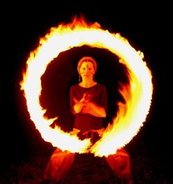 Based in Asheville, NC, Unifire Theatre is a one-of-a-kind experience that blends theatre with fire arts from around the globe. Each stunning show tells a story that is woven with fire and enhanced by expert choreography and costuming. The troupe is committed to bringing you a spectacularly visual story while preserving the art of fire manipulation and dance. The result is an incredible experience that is both breathtaking and enlightening. You will be astounded at the skill of these artists as they spin, juggle, breathe, toss, and eat fire while remaining completely unscathed.  