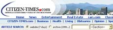 The Asheville Citizen Times Online (Logo is the property of the AC-T.)
