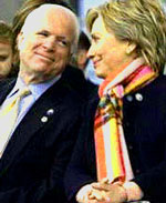 We had always believed McCain would be the first Republican to run for president with a "D" after his name. We had always felt he could run for either party, reminding us of the old generic isle in the grocery store with b&w packaging. Remember, it was the one shoppers rarely pushed their carts down because they couldn't tell the difference in the quality of the products?