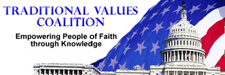 With an emphasis on the restoration of the values needed to maintain strong, unified families, Traditional Values Coalition focuses upon issues such as education, homosexual advocacy, family tax relief, pornography, the right to life and religious freedom. 