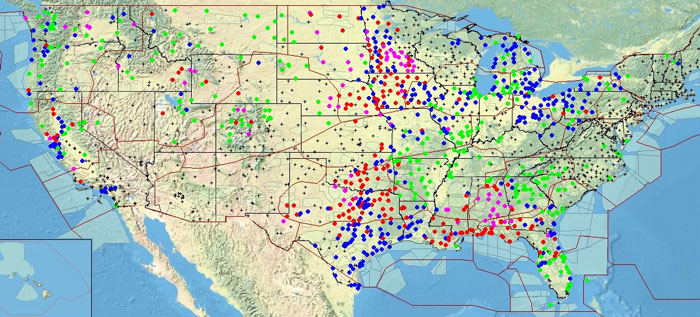 The National Weather Service (NWS) provides weather, hydrologic, and climate forecasts and warnings for the United States, its territories, adjacent waters and ocean areas, for the protection of life and property and the enhancement of the national economy. NWS data and products form a national information database and infrastructure which can be used by other governmental agencies, the private sector, the public, and the global community. 