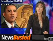 Obama wins Norway's Nobel Peace Prize, the country that gave the Nazi's safe harbor, now acknowledges the Democrat's president who raised the Communist Flag over our White House and told Europe that all our soldiers buried overseas had been an embarrassement to the world and apologized for their aggressiveness.  